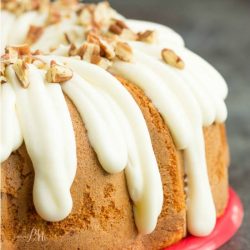 Pecan Banana Cake Mix Cake