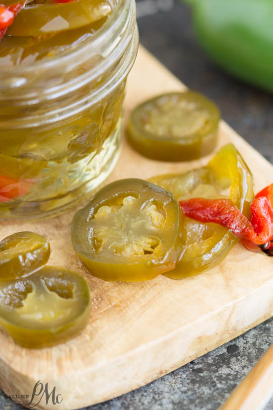 Candied Sweet Heat Pickled Jalapeno Recipe is a tasty combination of sweet, savory, and hot flavors. Candied Sweet Heat Pickled Jalapeno