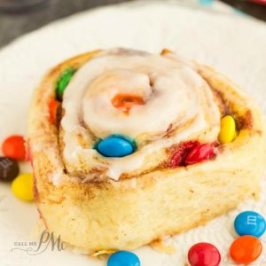 M&M CINNAMON ROLLS