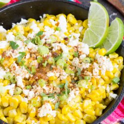 Skillet Mexican Street Corn