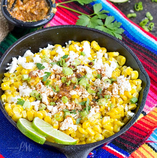 Skillet Mexican Street Corn Recipe