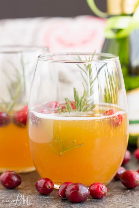 apple cider mimosa