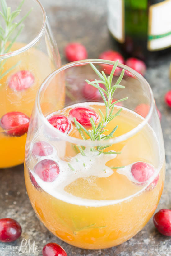 A tasty combination of tart and sweet, 2 ingredient apple cider mimosa cocktail is a welcome recipe to your brunch line up. It's simple. It's delicious. It's perfect for fall and winter!