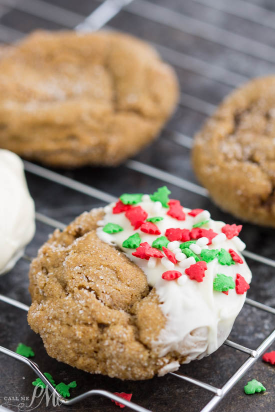  Chewy Molasses Ginger Cookies