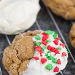 Chewy Molasses Ginger Cookies