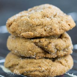 Chewy Molasses Ginger Cookies