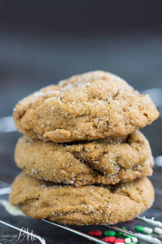  Chewy Molasses Ginger Cookies