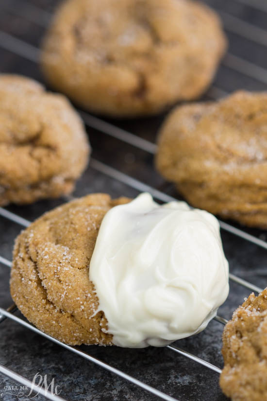  Chewy Molasses Ginger Cookies