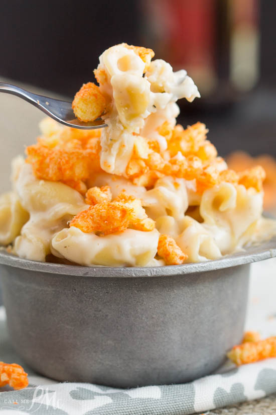 Eight Cheese Mac n Cheese with Cheetos  