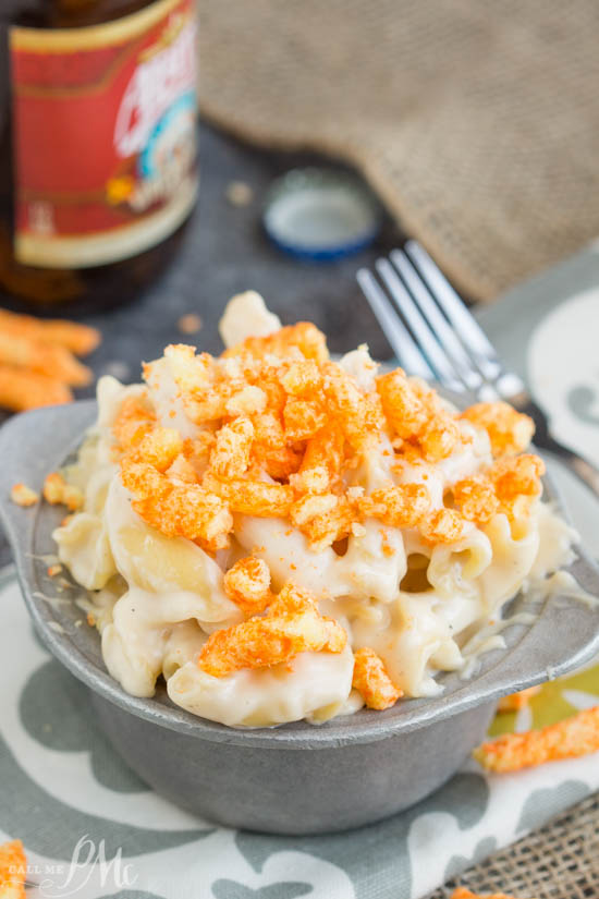 Eight Cheese Mac n Cheese with Cheetos 