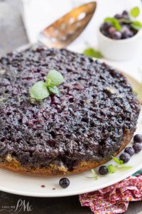 blueberry upside down cake