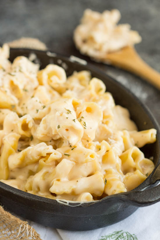 Copycat Cracker Barrel Restaurant Mac and Cheese Recipe, is buttery, creamy, and just may be the ultimate comfort food! #pasta #noodles #recipe #copycat #copycatrecipe #macncheese #cheese #casserole Serving of Cracker Barrel Restaurant Mac and Cheese Recipe