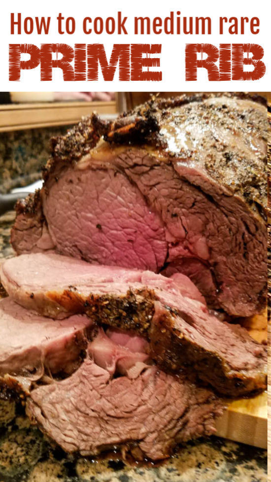 Ideal for entertaining and holidays, Perfect Medium Rare Oven Roasted Prime Rib makes an impressive and elegant main course recipe.