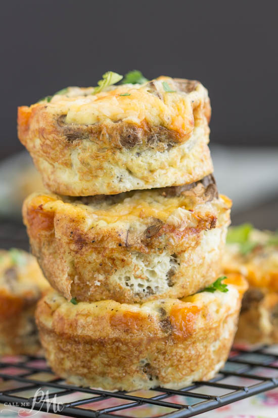 low fat. low cal. Turkey Sausage Frittata Recipe is a low calorie, low fat breakfast that's full of nutritious turkey sausage, egg whites, roasted cauliflower, and roasted mushrooms. It's so full of flavor you'll forget it's good for you too! Turkey Sausage Frittata