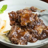 McCarty's Gallery Restaurant Chocolate Cobbler is has a buttery, tender crust and a melt-in-your-mouth chocolate sauce. This is a simple layered dessert that's easy as 1 2 3.