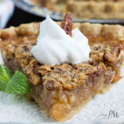 Granny's Classic Southern Pecan Pie is a super simple crowd-pleasing dessert recipe. This delicious pie is a holiday staple in most Southern celebrations with the crunchy pecans, caramel-like nougat, and buttery flaky crust.