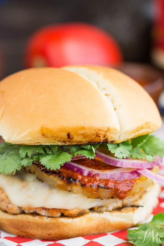Tacos Pastor Pork Burger