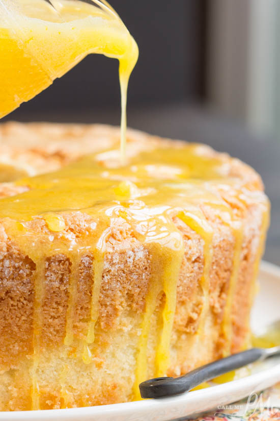 Scratch-made Orange Zest Pound Cake with Orange Curd is buttery and soft with a light citrus flavor. The Orange Curd is luscious, sweet, slightly tart, and adds just enough zing to the cake. This recipe combo is dessert heaven.