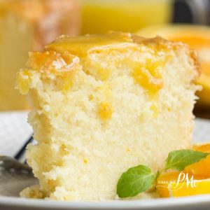 Scratch-made Orange Zest Pound Cake with Orange Curd