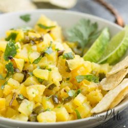 Sweet, and spicy, Roasted Pineapple Salsa Recipe, is an explosion of flavors that perks up any food. This salsa is vibrant, delicious, and hits all the flavor notes.