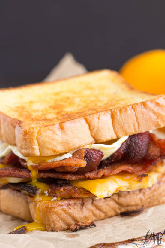 Boy Scout Bacon Hash Brown Breakfast Sandwich  