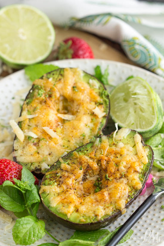 Broiled Parmesan Avocado