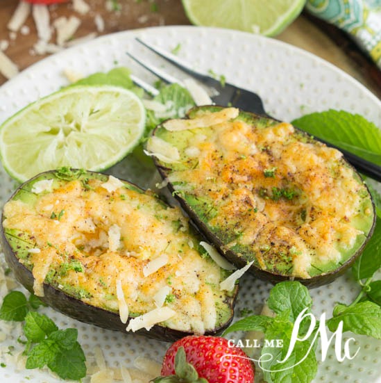 Broiled Parmesan Avocado