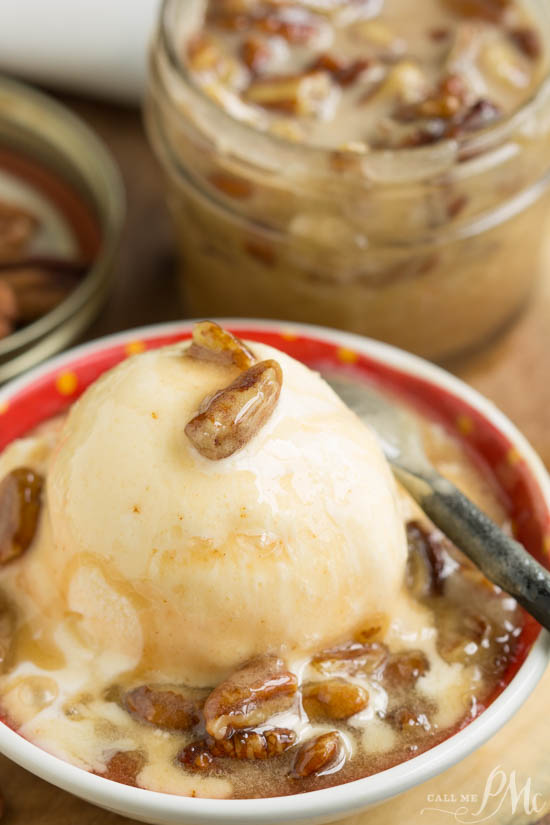 Pecan Pie Caramel Sauce is a rich, buttery, silky smooth sauce that's filled with pecans. It's simple to make and lovely poured over anything. Pecan Pie Caramel Sauce