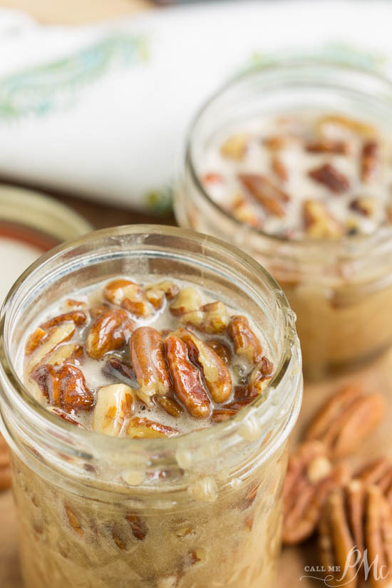 Pecan Pie Caramel Sauce is a rich, buttery, silky smooth sauce that's filled with pecans. It's simple to make and lovely poured over anything.