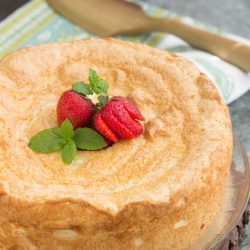Traditional 12 Egg White Angel Food Cake