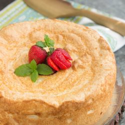 Traditional 12 Egg White Angel Food Cake