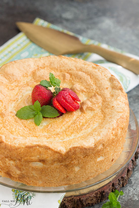 Traditional 12 Egg White Angel Food Cake