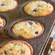 Healthiest Blueberry Muffins