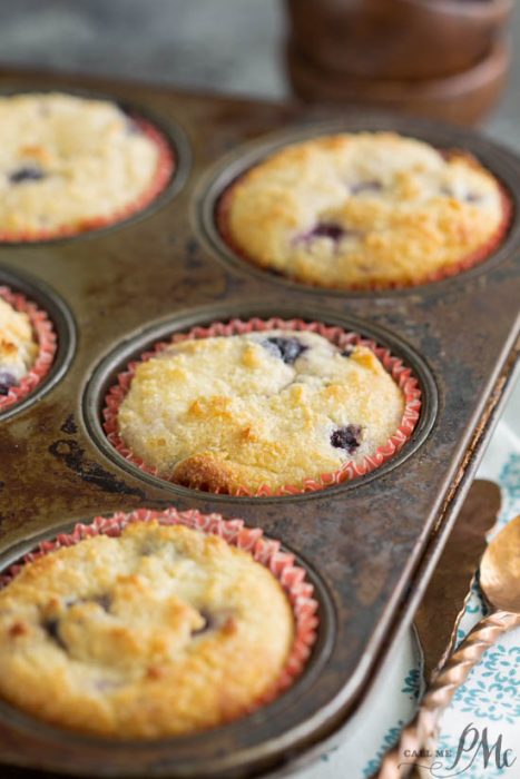 Healthiest Blueberry Muffins