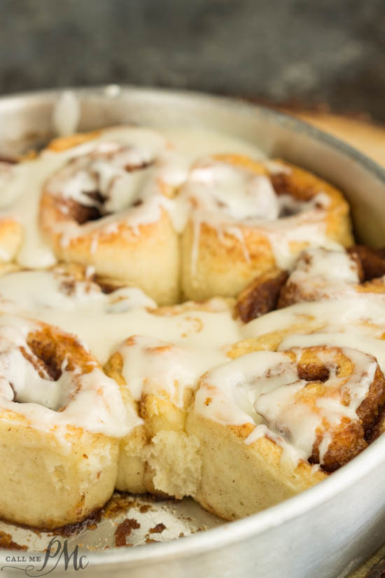 Quick Biscuit Dough Cinnamon Rolls 