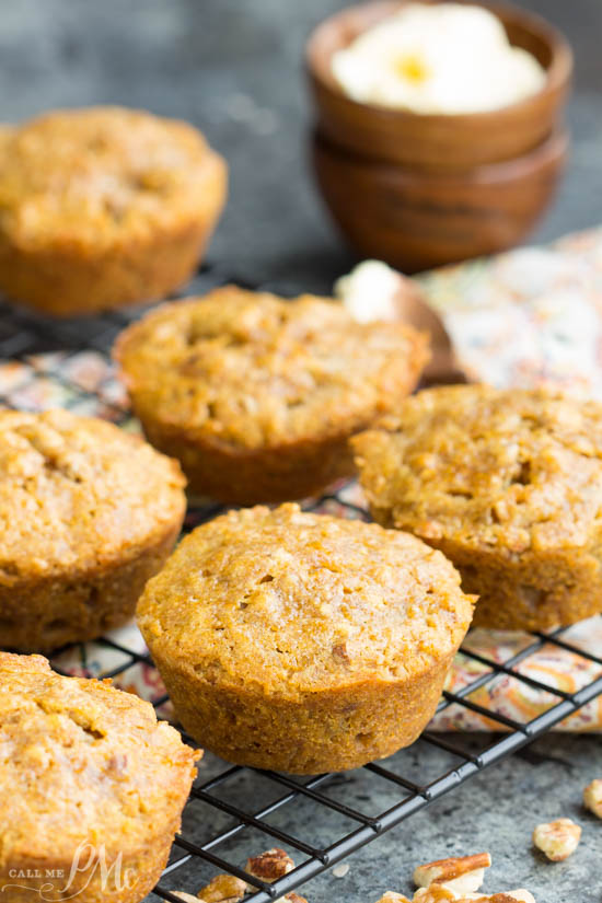 Pumpkin Pecan Pie Muffins