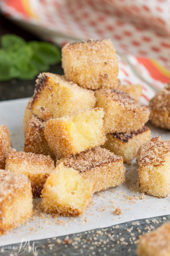 Pumpkin Spice Pound Cake Churros 