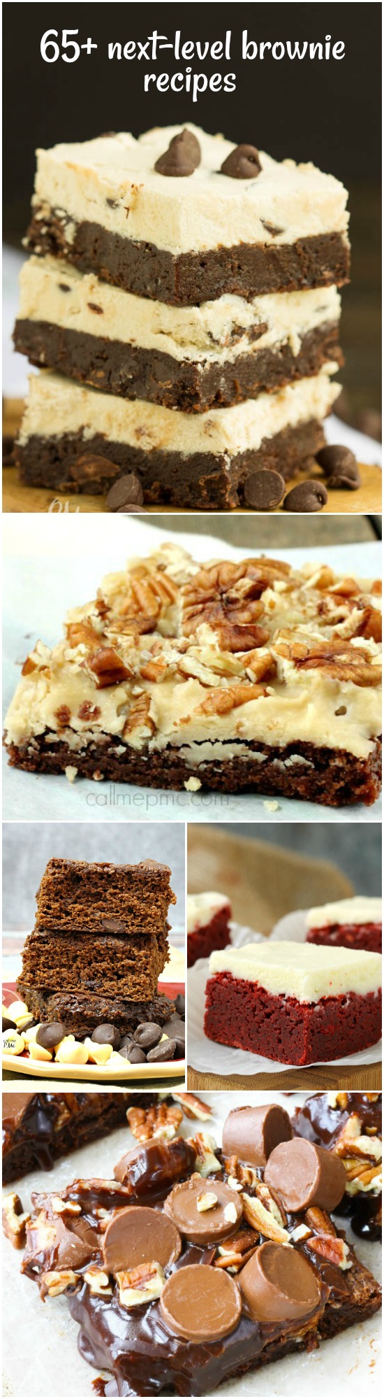 65+ Next Level Brownie Recipes for you! Chocolate brownies are always popular and always requested! 