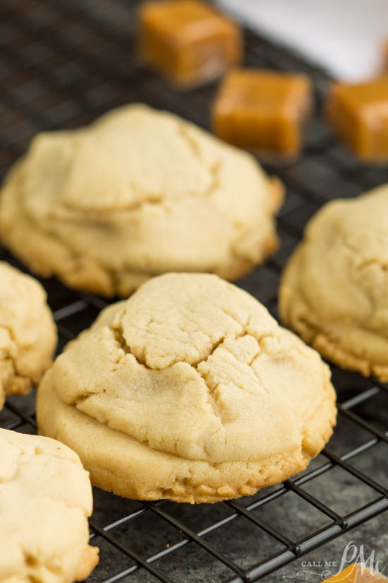 Caramel Stuffed Sugar Cookies