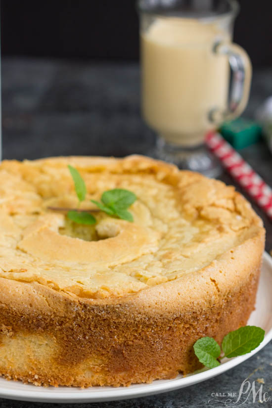 Eggnog Pound Cake