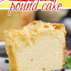 Eggnog Pound Cake