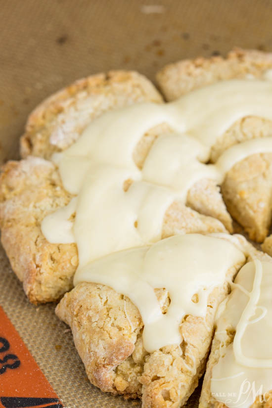 Nothing puts you in the holiday spirit more than hot Eggnog Scones and a warm mug of coffee or hot chocolate.