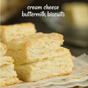 Cream Cheese Buttermilk Biscuits