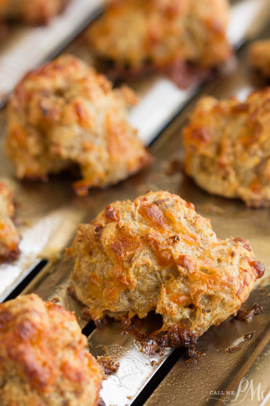 Sausage Balls with Bisquick Baking Mix