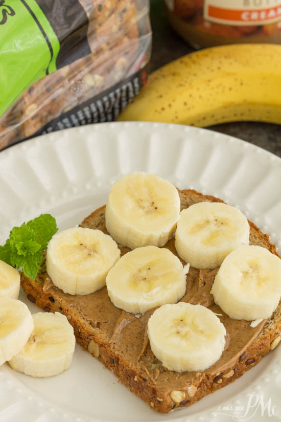 peanut butter and banana sandwich