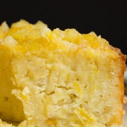 A taste of the tropics, two step pineapple pound cake, is super moist and exceptionally easy to make in just two steps.
