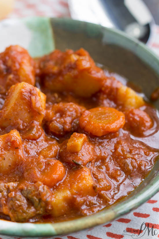 A classic, Beefy Tomato Soup Recipe, is thick, hearty, beefy, tomatoey, satisfying goodness! It is perfect for a cold day!