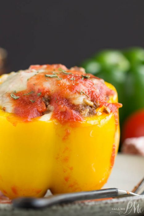  Instant Pot Stuffed Bell Peppers  