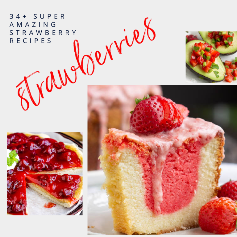 34+ TASTY STRAWBERRY RECIPES