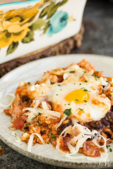 Baked Huevos Rancheros Casserole